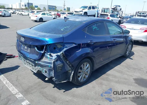2015 Hyundai Elantra Se/Sport/Limited from USA, damaged, VIN 5NPDH4AE9FH630915